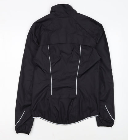 Decathlon Women's Black XS Windbreaker Waterproof Cycling Jacket