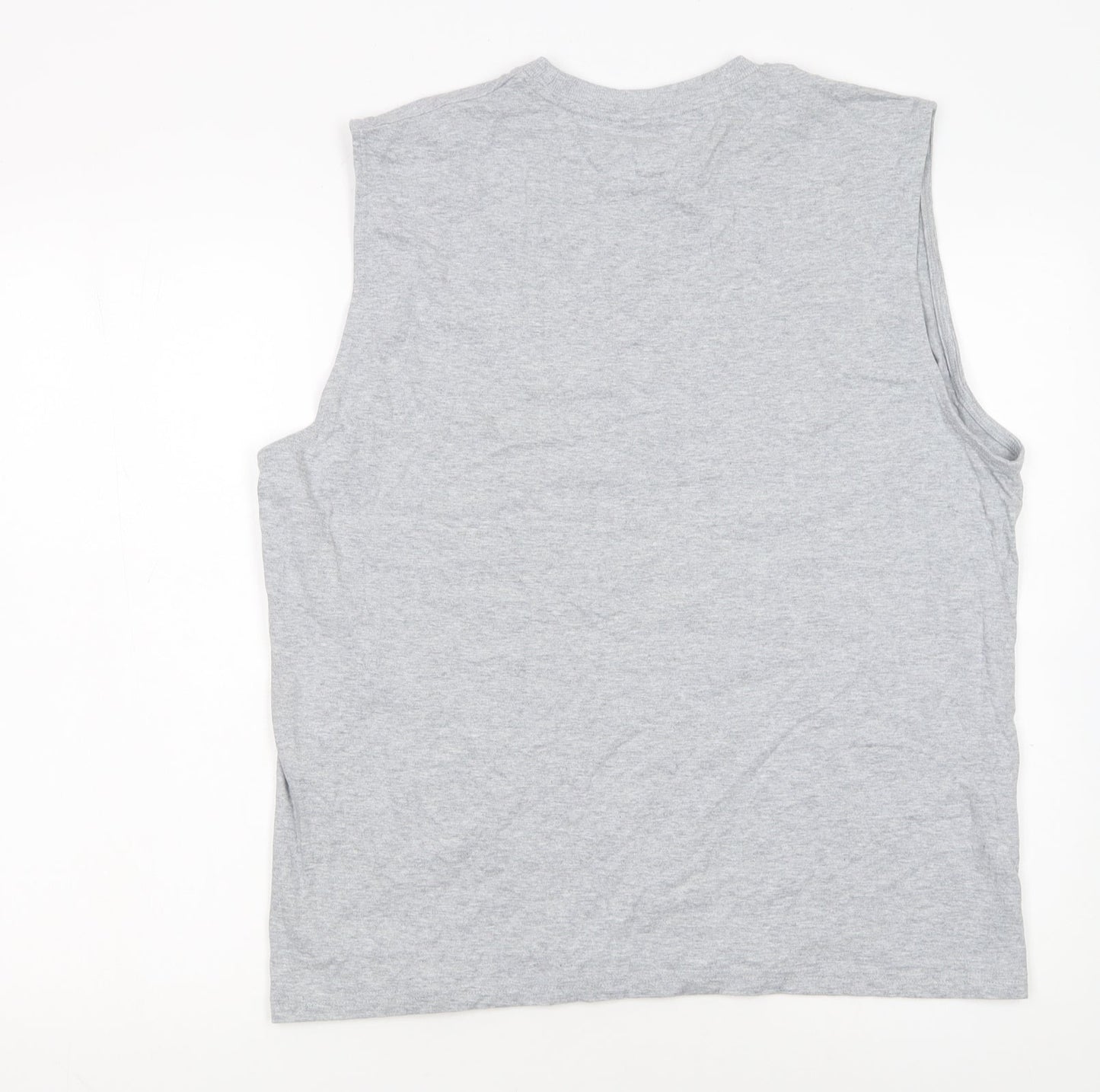 Gymshark Men's Grey XL Sleeveless Tank Top Athletic Fit