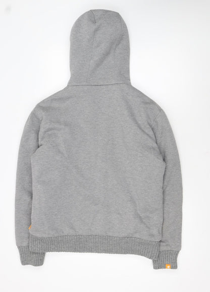 SoulCal Men's Grey Full Zip Hoodie Medium Fleece Lined