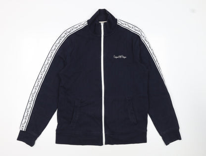 Original Penguin Men's Blue Full Zip Sweatshirt Size M