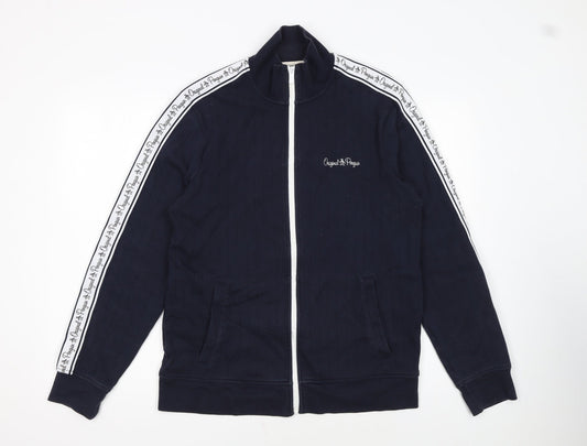 Original Penguin Men's Blue Full Zip Sweatshirt Size M