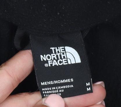 The North Face Mens Black Full Zip Fleece Jacket Size M