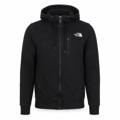 The North Face Men’s Black XS Full Zip Hoodie Cotton Fleece