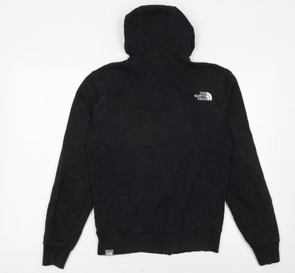 The North Face Men’s Black XS Full Zip Hoodie Cotton Fleece