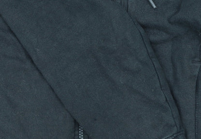 The North Face Men’s Black XS Full Zip Hoodie Cotton Fleece