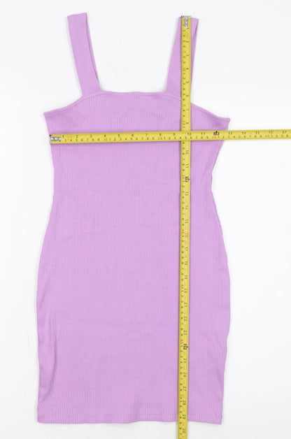 ASOS DESIGN Women’s Purple Bodycon Knit Dress Size 2