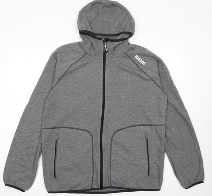 Regatta Men's Grey XL Full Zip Hoodie Outdoor Lightweight