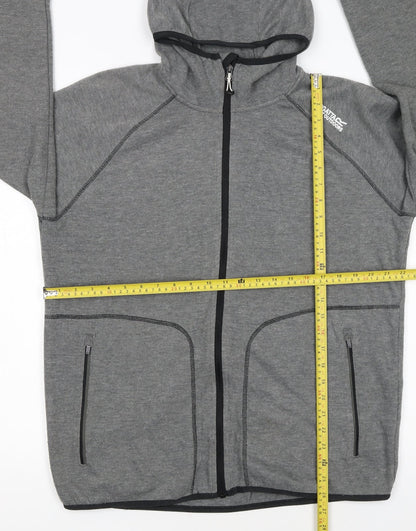 Regatta Men's Grey XL Full Zip Hoodie Outdoor Lightweight