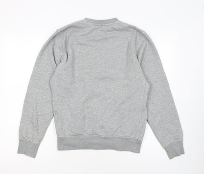 Nike Men’s Grey XS Pullover Crew Neck Fleece Sweatshirt