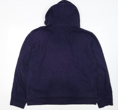 Polo Ralph Lauren Men's Blue Full Zip Hoodie XL Classic Fleece
