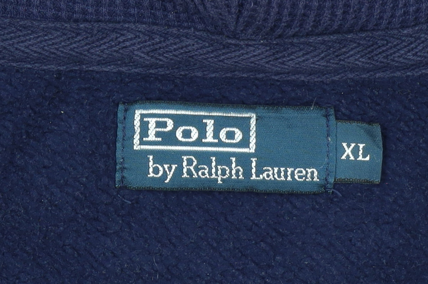 Polo Ralph Lauren Men's Blue Full Zip Hoodie XL Classic Fleece