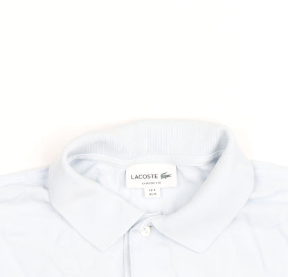 Lacoste Men's Blue Classic Fit Cotton Polo Shirt Size M