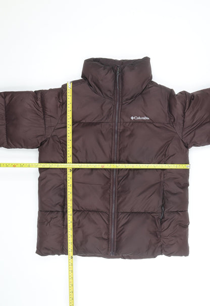 Columbia Men's Brown Puffer Jacket Size M Insulated Winter Coat