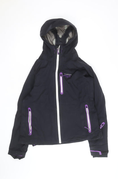 Mountain Hardwear Womens Black M Waterproof Ski Jacket Hooded Outdoor