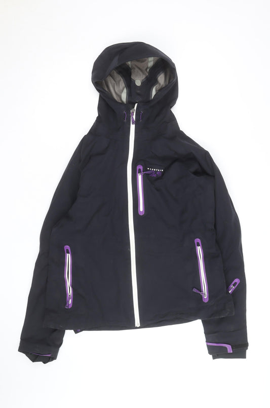 Mountain Hardwear Womens Black M Waterproof Ski Jacket Hooded Outdoor