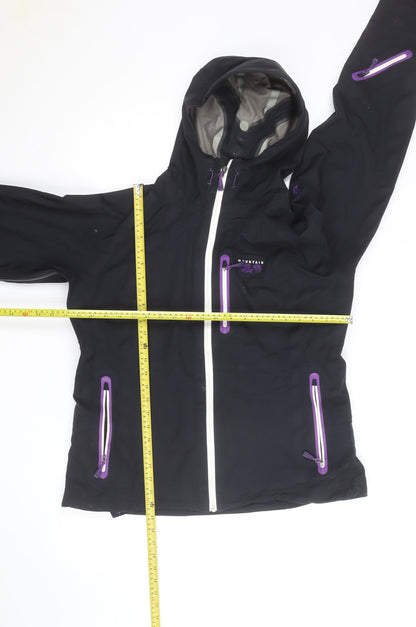 Mountain Hardwear Womens Black M Waterproof Ski Jacket Hooded Outdoor