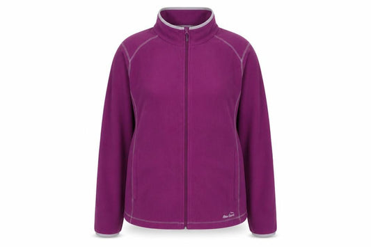 Peter Storm Womens Purple Full Zip Fleece Jacket Size 18