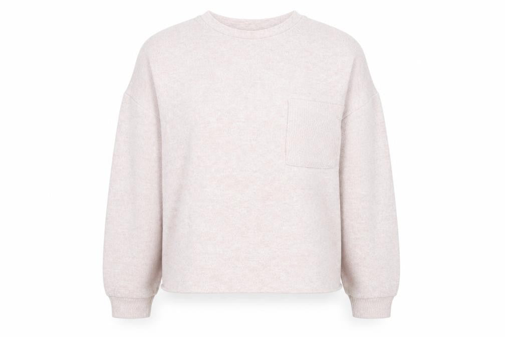 Dunelm Women’s Pink Crew Neck Long Sleeve Relaxed Fit Jumper Size 12