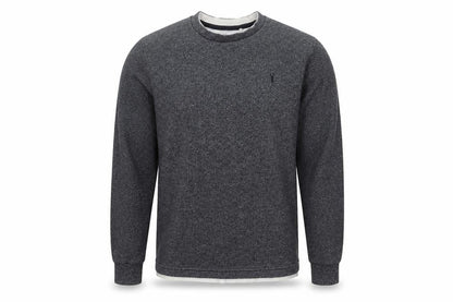 Next Men's Grey Regular Fit Long Sleeve Casual Knit Top M