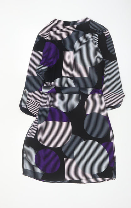 Principles by Ben de Lisi Women’s Multicoloured Geometric Shift Dress Size 14
