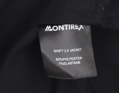 Montirex Men's Black 2XL Softshell Hooded Jacket