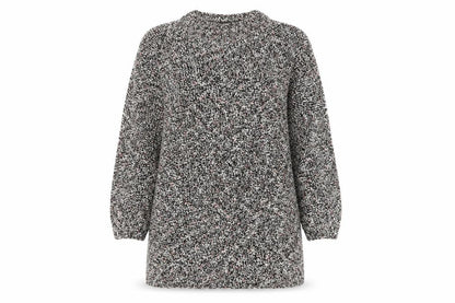 Marks and Spencer Women’s Grey Chunky-Knit Pullover Jumper Size 14