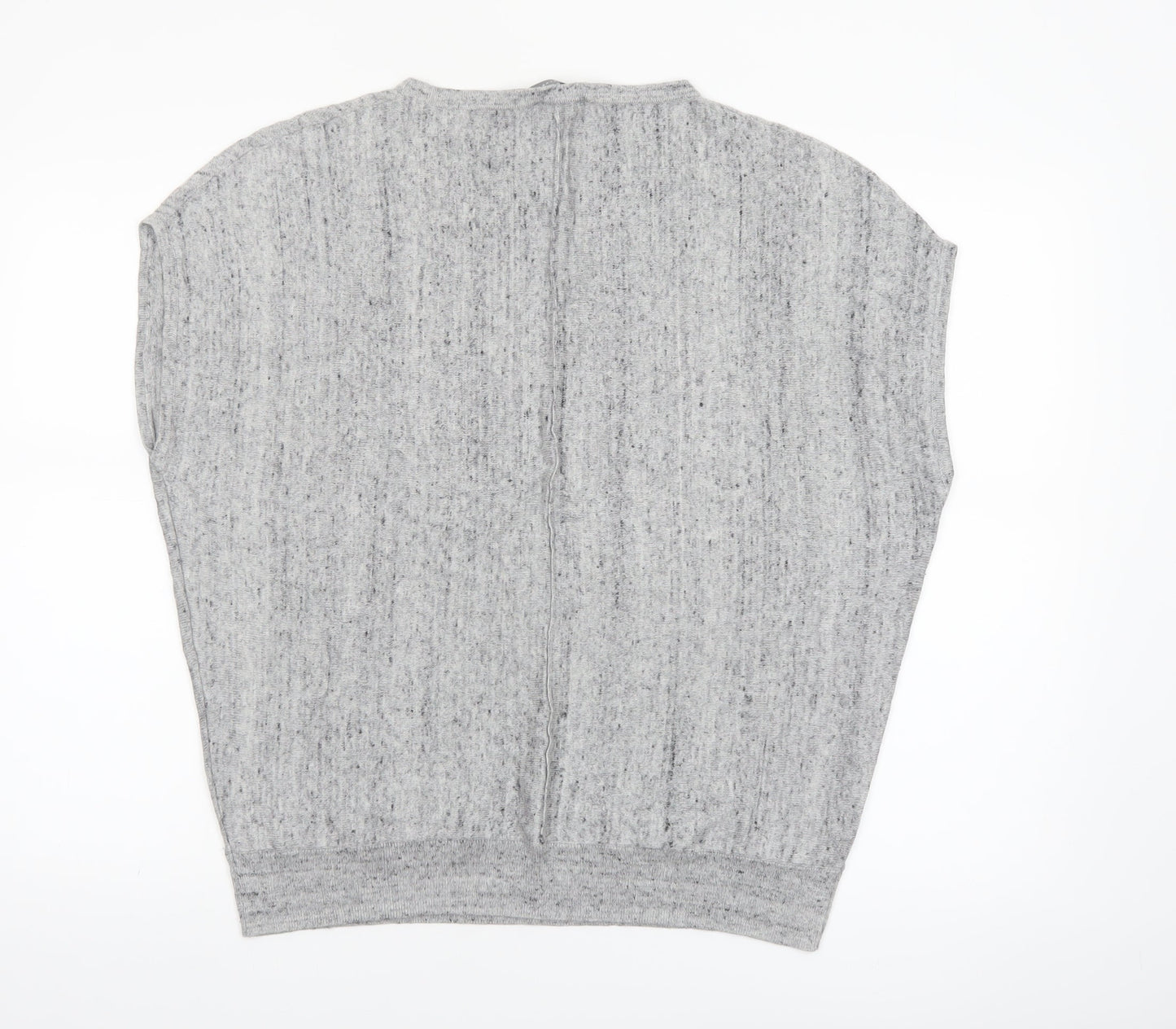 Mint Velvet Women's Grey Crew Neck Pullover Jumper Size L