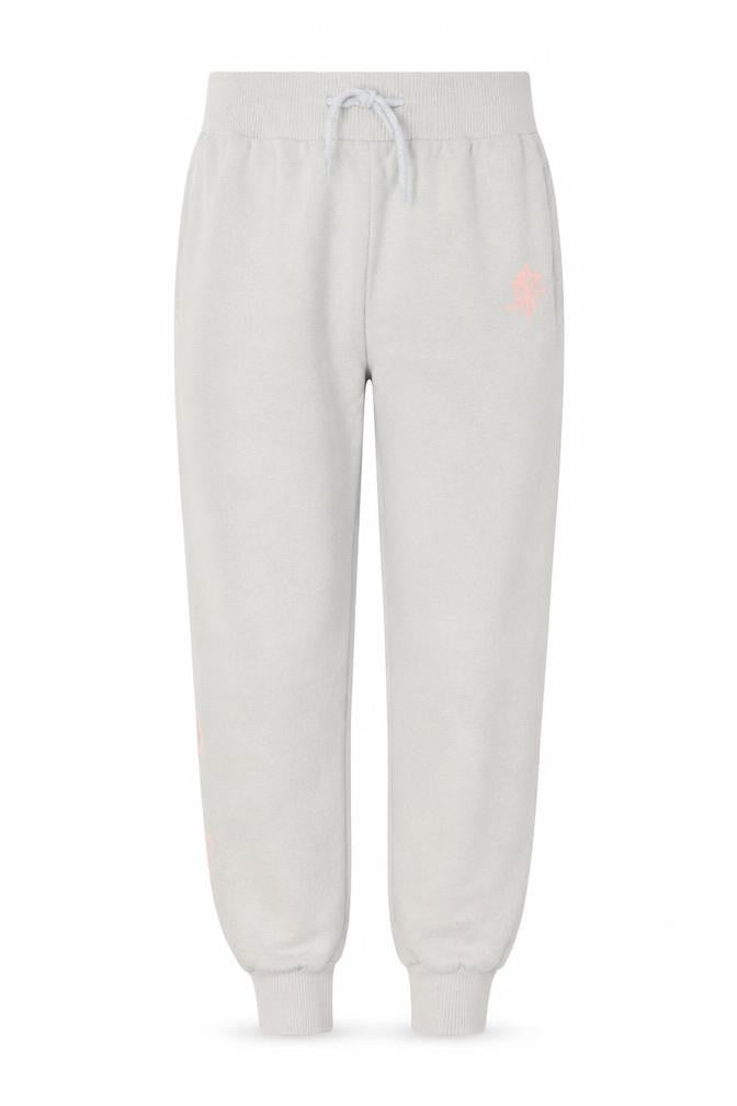 Gym King Womens Grey Jogger Trousers Size 8 Elastic Waist Cuffed Bottoms