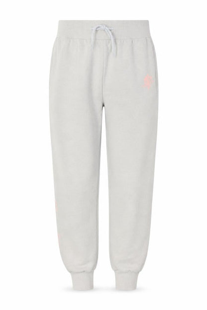 Gym King Womens Grey Jogger Trousers Size 8 Elastic Waist Cuffed Bottoms