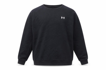 Under Armour Men Black 2XL Pullover Fleece Sweatshirt