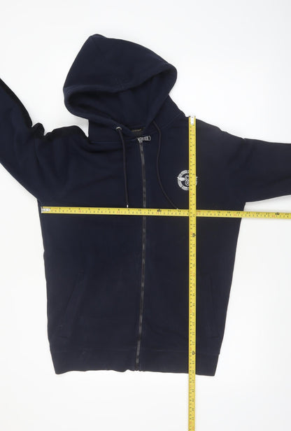 Creative Recreation Men's Blue Full Zip Hoodie Size M