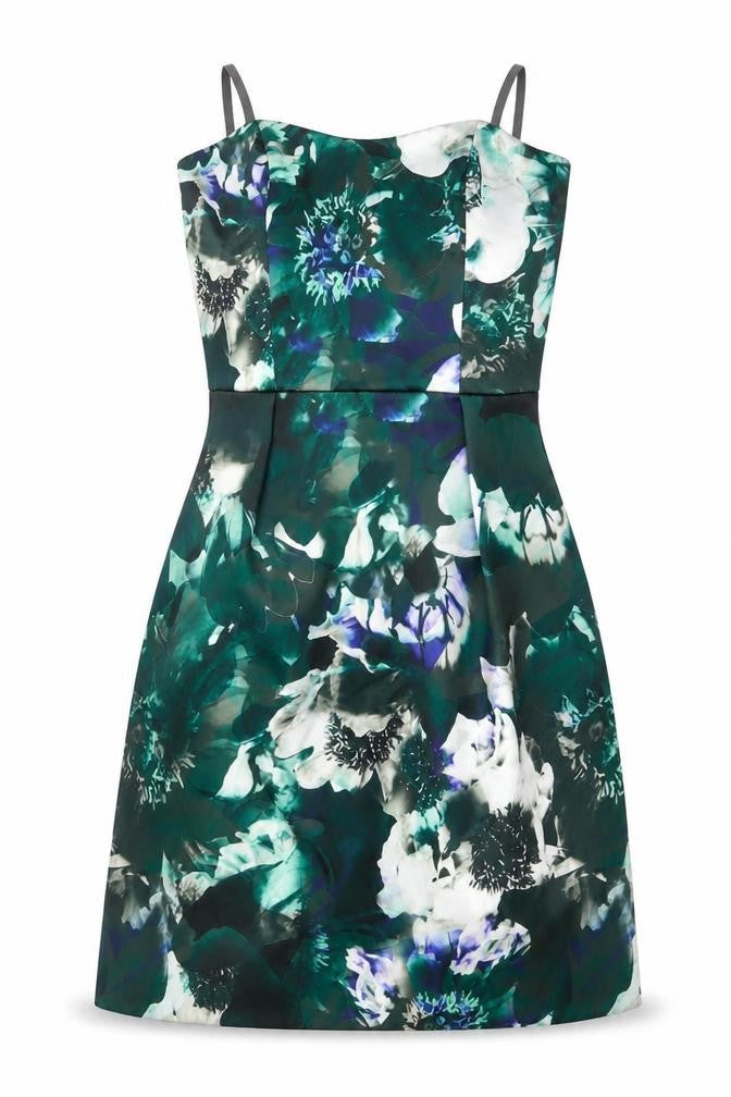 Warehouse Women’s Multicoloured Floral Bodycon Dress Size 10