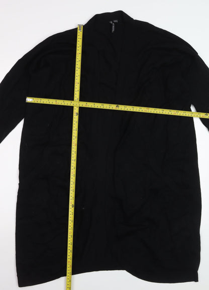 Capsule Women Black Long Sleeve Open Cardigan Size 24/26