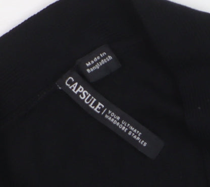 Capsule Women Black Long Sleeve Open Cardigan Size 24/26