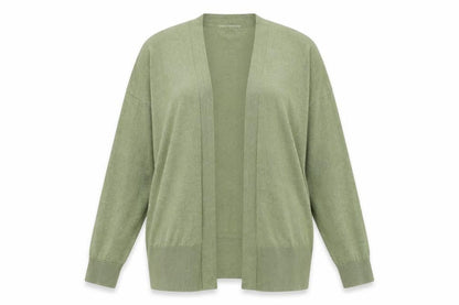 Oasis Women’s Green Long Cotton Cardigan Size S