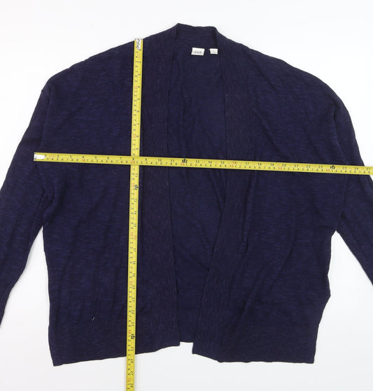 GAP Women’s Blue Cotton Rayon Long Sleeve Cardigan M