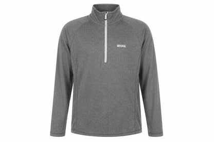 Regatta Men's Grey 1/4 Zip Pullover Sweatshirt Size L Outdoor Fleece