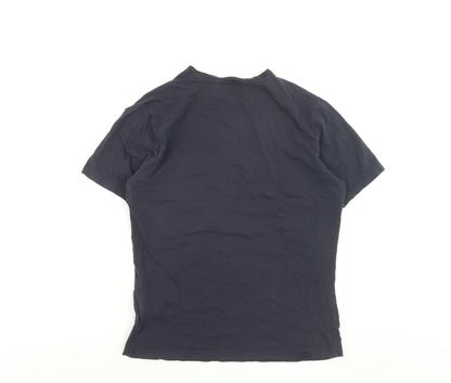 Vivienne Westwood Men's Blue Cotton Logo T-Shirt Size L