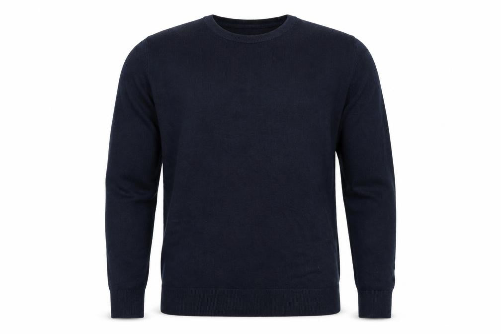 Marks & Spencer Men's Blue Cashmilon Crew Neck Jumper M Regular