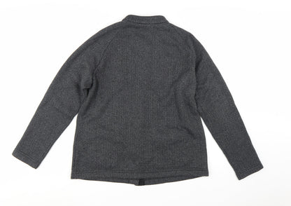 Rohan Womens Grey Herringbone Mid-Length Jacket Size 14