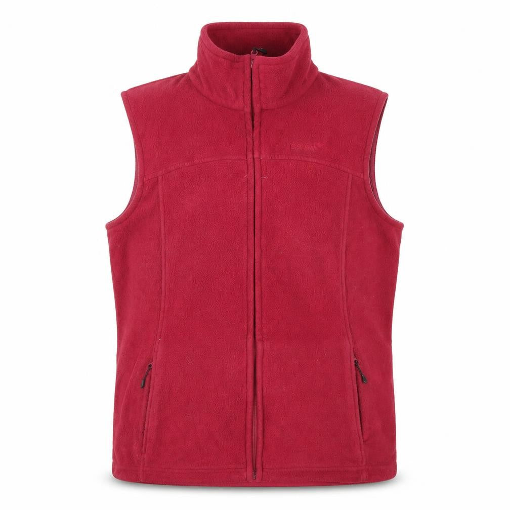 Gelert Womens Red Fleece Bodywarmer Waistcoat Size 16