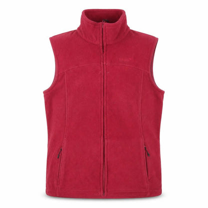 Gelert Womens Red Fleece Bodywarmer Waistcoat Size 16