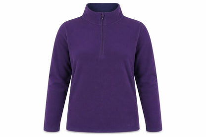 Peter Storm Womens Purple Fleece Pullover Sweatshirt Size 16