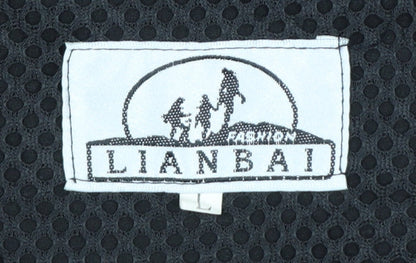 Lianbai National Geographic Men's Black Lightweight Utility Vest L