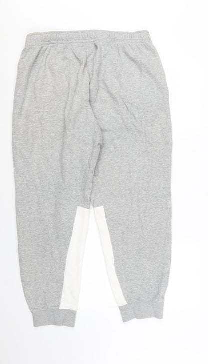 Nike Men's Grey XL Jogger Sweatpants Regular Fit Sportswear