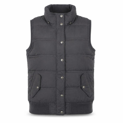 Fat Face Women's Grey Puffer Waistcoat Size 18 Winter Casual