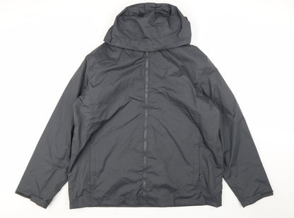 Regatta Professional Men's Grey 2XL Waterproof Hooded Rain Jacket