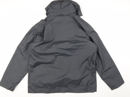 Regatta Professional Men's Grey 2XL Waterproof Hooded Rain Jacket