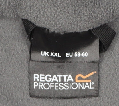 Regatta Professional Men's Grey 2XL Waterproof Hooded Rain Jacket