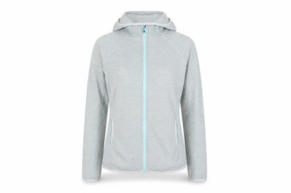 Mountain Warehouse Women's Grey Hooded Full Zip Lightweight Jacket UK 12